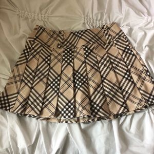 tiger mist camil skirt in tan